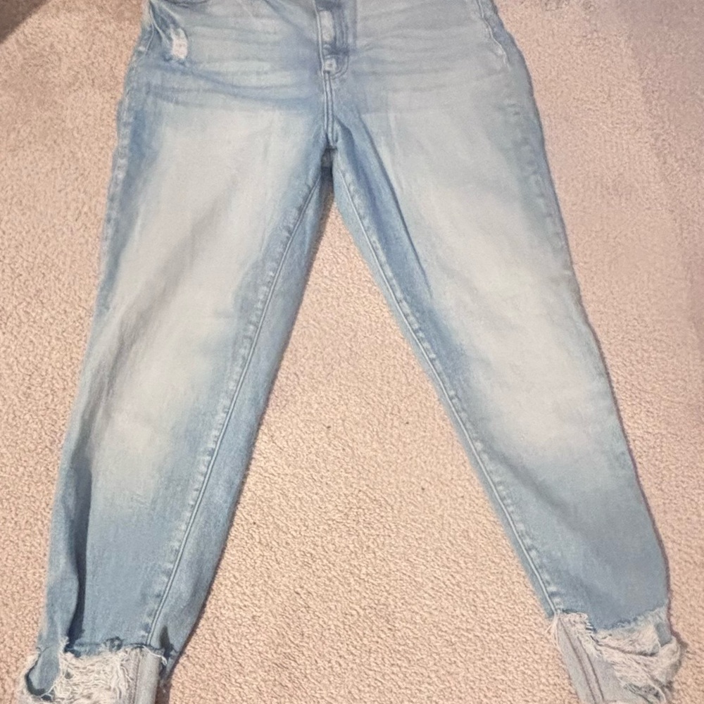 Buckle Distressed Women's Jeans